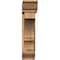Ekena Millwork Balboa Traditional Smooth Bracket w/ Offset Brace, Western Red Cedar, 7 1/2"W x 32"D x 32"H BKT0806X32X32BOA01SWR - alternate 3